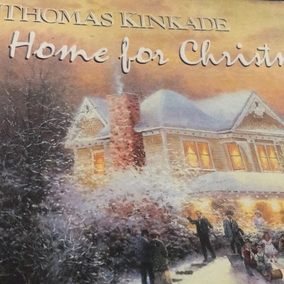 Thomas Kinkade Hardback Book I’ll Be Home For Christmas 1997 - Picture 1 of 15